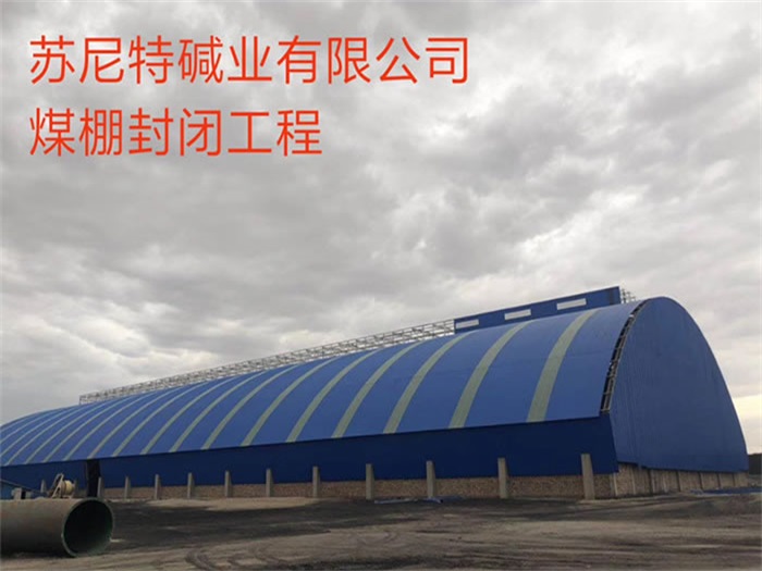 衡水碱业有限公司煤棚封闭工程
